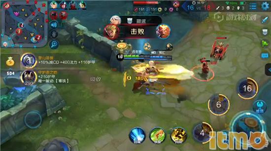 王者光荣达摩上单出装达摩打法