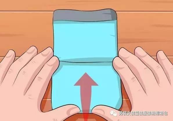 男士平角裤怎么叠最好,男裤正规叠法