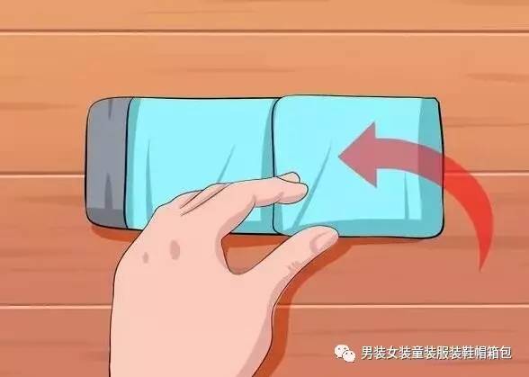 男士平角裤怎么叠最好,男裤正规叠法