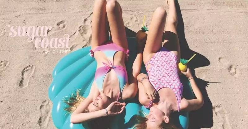 阳光沙滩海浪泳衣好看吗,夏季海边沙滩防晒泳衣