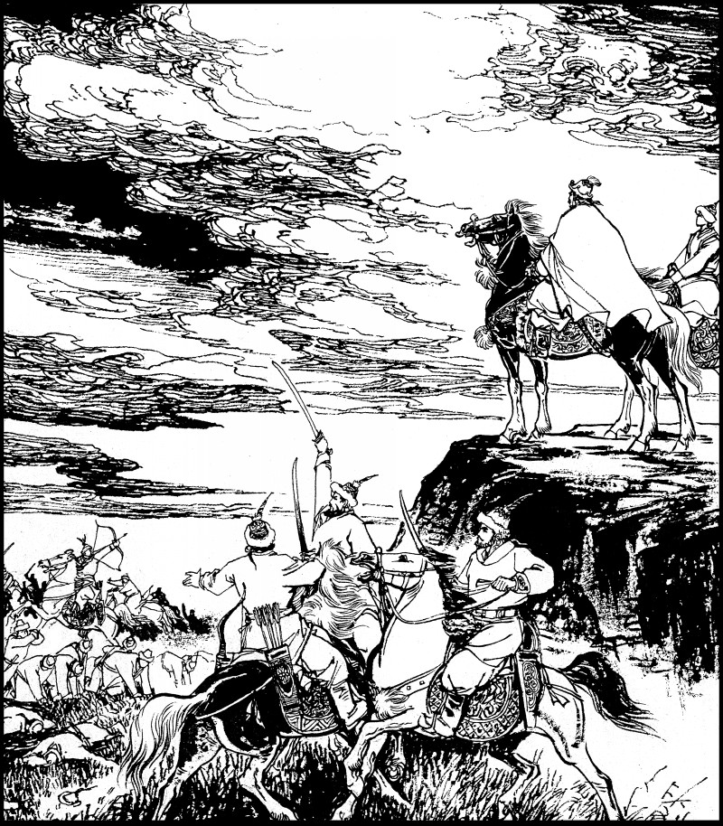 刘旦宅和徐有武,徐有武画家