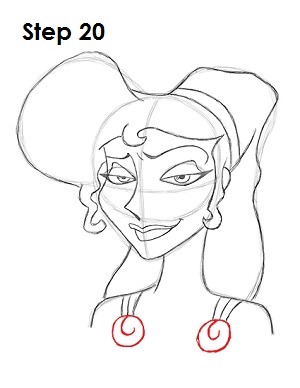 下面的学习如何绘制麦格沃尔特·迪士尼Hercules