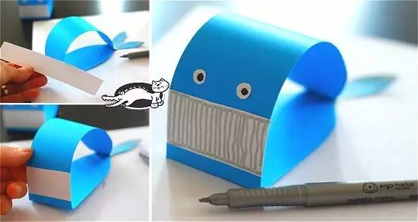 幼儿园卡纸手工简单而立体的动物,卡纸手工幼儿园动物简单创意