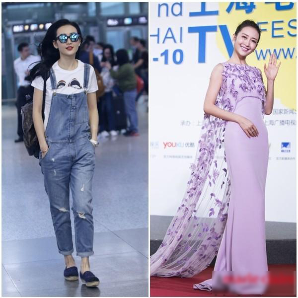 16张圈内最红明星对比图告诉你，穿不穿高跟鞋差的真不只是一个PS的距离