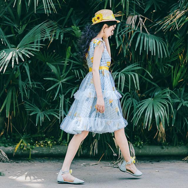 吃土色连衣裙,吃土也要买的小裙子
