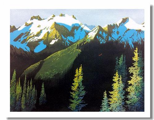 天天漫画网：实力派画家王培堃《水彩风景画---广西八景之滨》