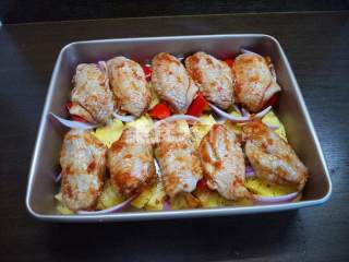 冬阴功菠萝鸡翅做法,蔬食界的素豆翅这样做超好吃