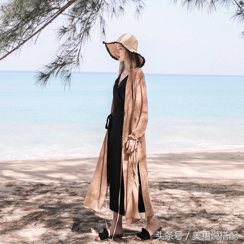 夏季百搭爆款防晒衫,打底防晒衫怎么穿出时髦感