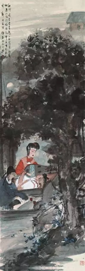 傅抱石作品升值空间,傅抱石字画市场行情