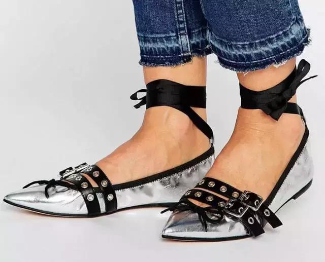 超级好看的芭蕾舞鞋,复古文艺芭蕾鞋