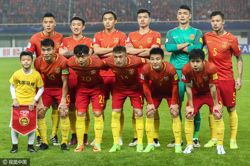 国足和日本韩国差距,国足和韩国男足