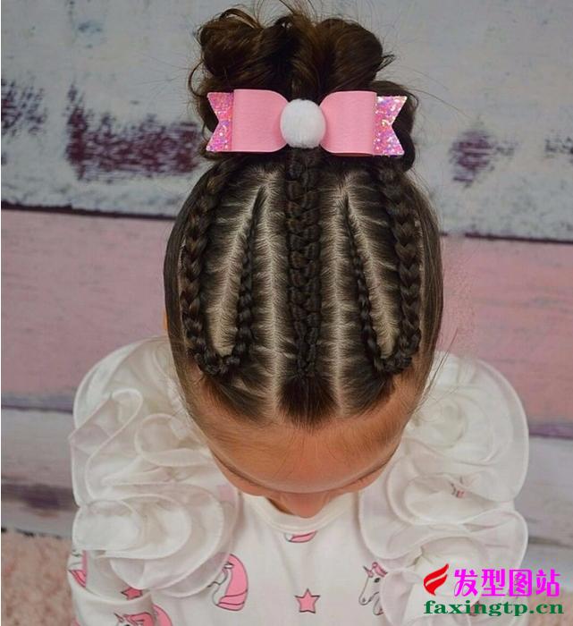 既简单又好学的儿童编发,5款超美儿童简单容易上手编发