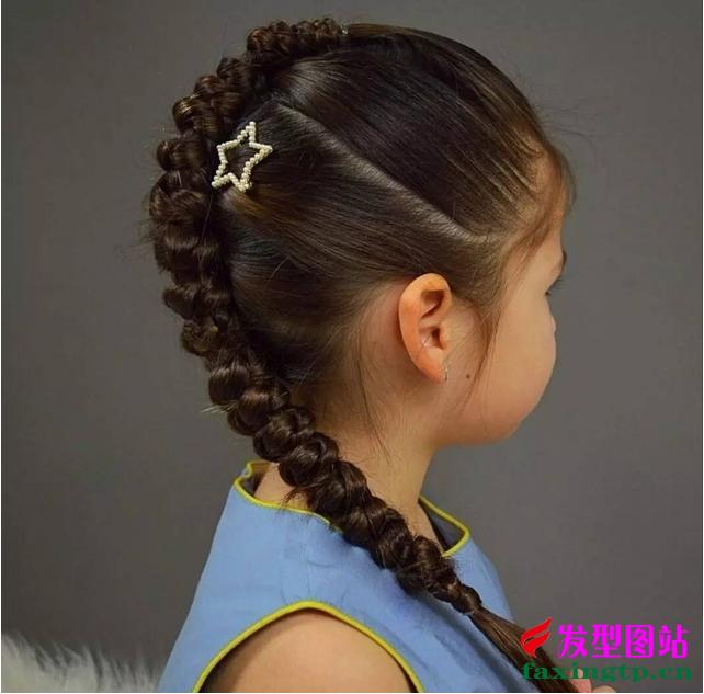 既简单又好学的儿童编发,5款超美儿童简单容易上手编发
