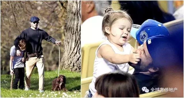 贝克汉姆：后盾情人还不够做最型潮爸女儿奴~｜美行加人20