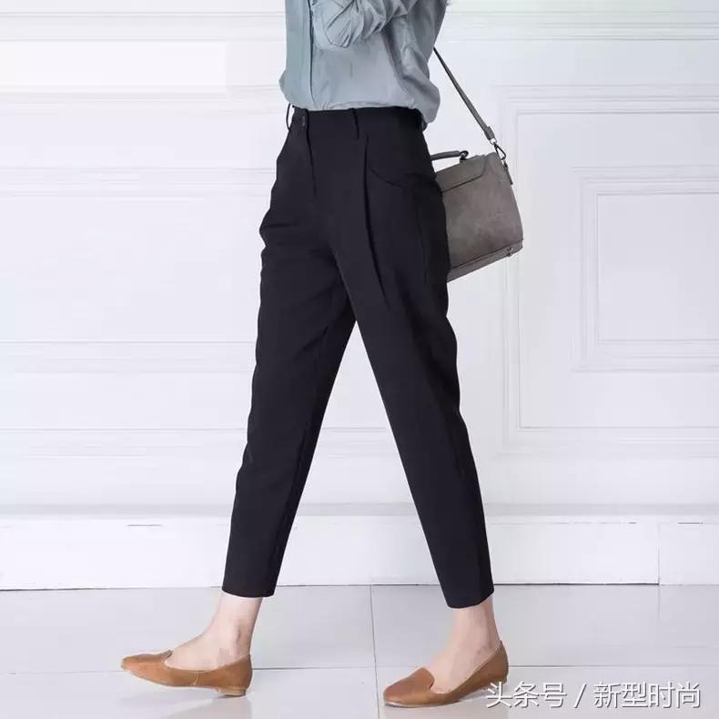 百搭气质垂感休闲裤,高级感显瘦百搭休闲裤