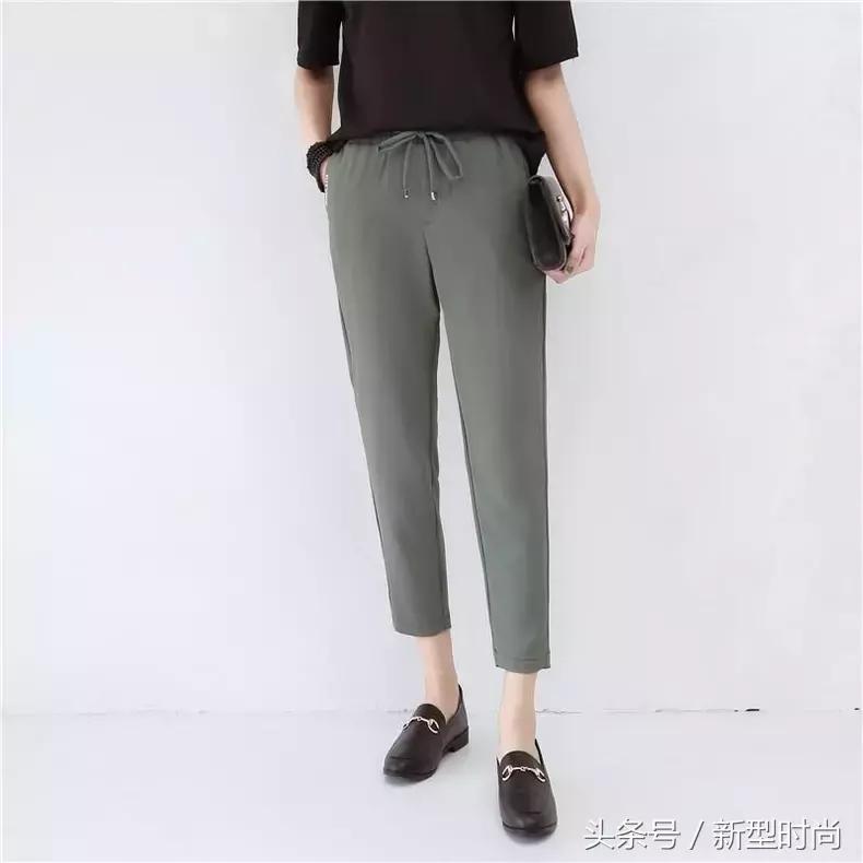百搭气质垂感休闲裤,高级感显瘦百搭休闲裤