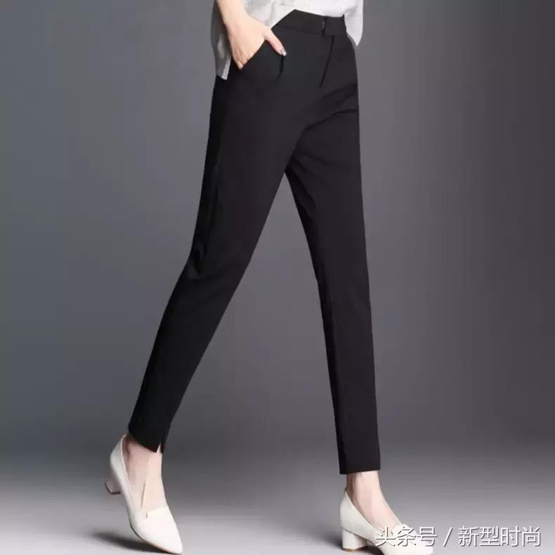 哈伦裤女裤新款宽松百搭粗腿,粗腿适合穿小脚裤还是哈伦裤