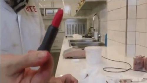 怎么做可以涂在嘴巴上的口红,口红是怎么做的能涂吗