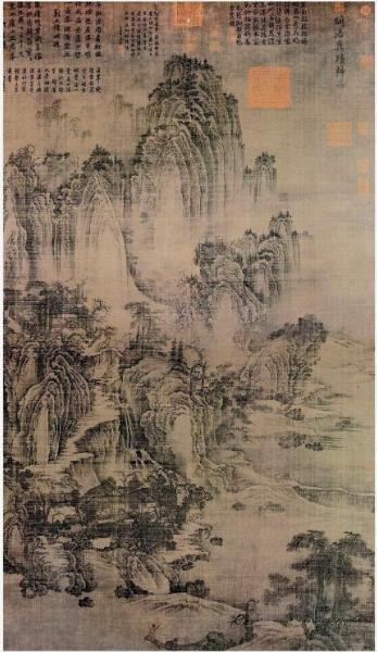 中国画领军人物的作品及流派,中国画主要画派图解