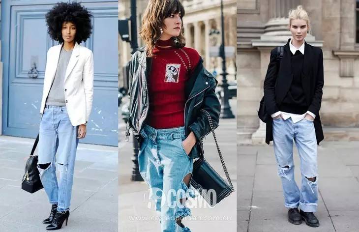 紧身牛仔裤都过时了你还穿