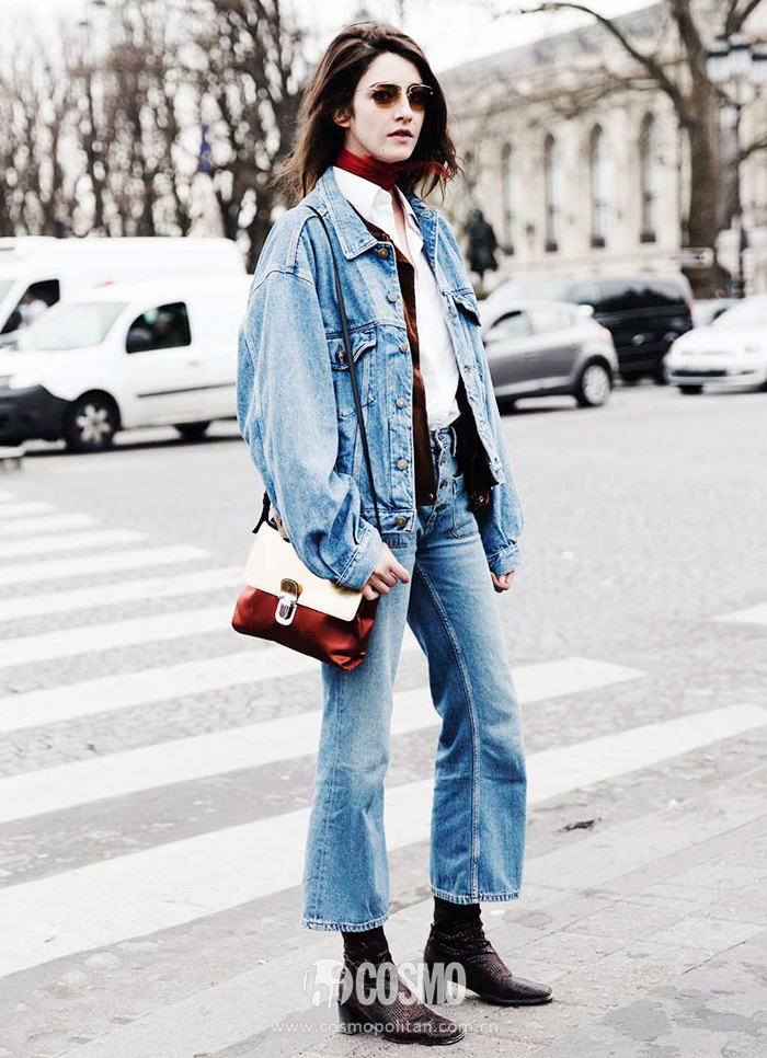 紧身牛仔裤都过时了你还穿