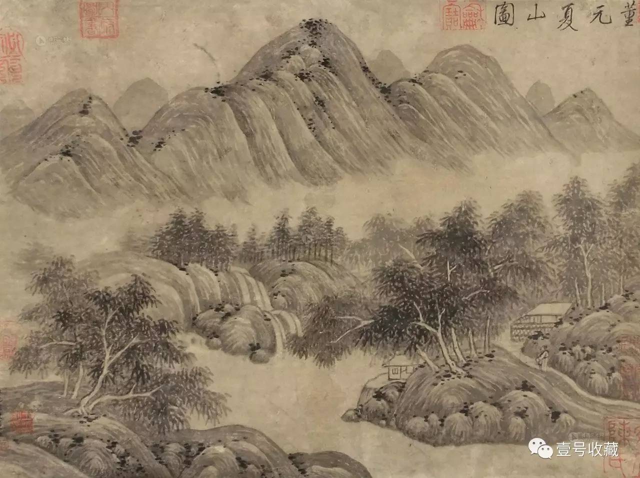中国画领军人物的作品及流派,中国画主要画派图解