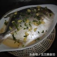 鲳鱼清蒸鱼的做法和步骤图,正宗清蒸鲳鱼做法视频教程