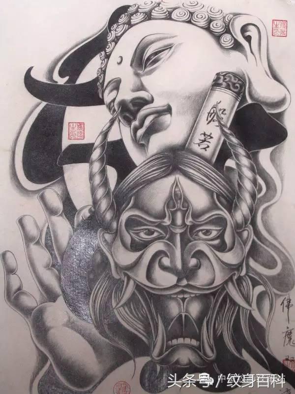 佛魔一念之间头像,佛魔一念之间木雕