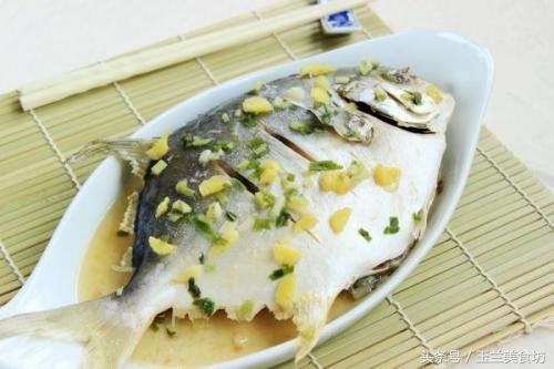 鲳鱼清蒸鱼的做法和步骤图,正宗清蒸鲳鱼做法视频教程