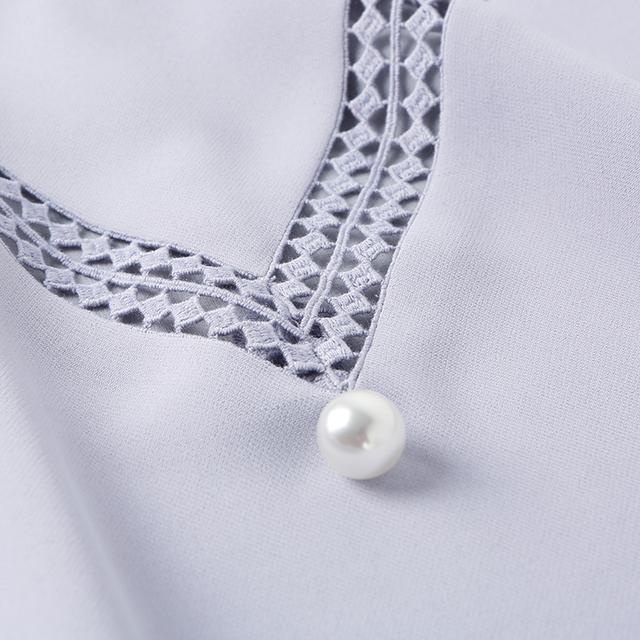 打碎单调和枯燥的雪纺衫,雪纺衫可以随意切换各种风格