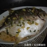 鲳鱼清蒸鱼的做法和步骤图,正宗清蒸鲳鱼做法视频教程