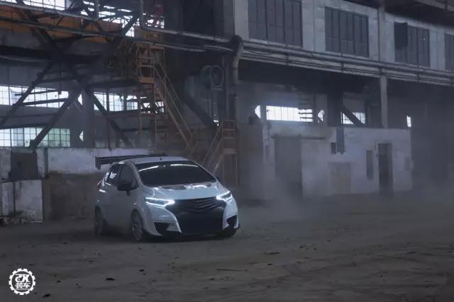 70万的进口思域太遥远，杭州车友将飞度GK5打导致Type-R外观