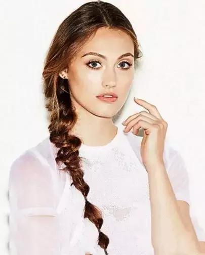 范冰冰泰国红毯编发怎么编的,范冰冰中分编发发型视频