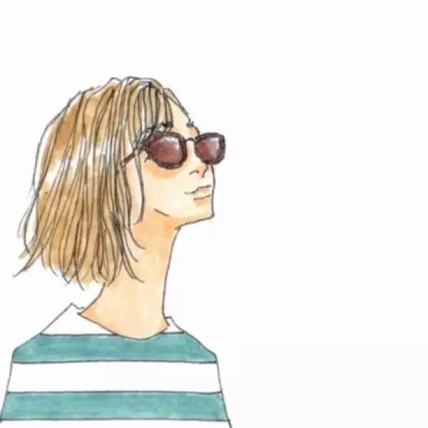 日本服装搭配插画家,韩国插画师笔下穿搭插画