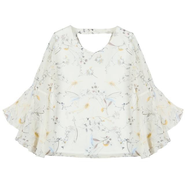 打碎单调和枯燥的雪纺衫,雪纺衫可以随意切换各种风格