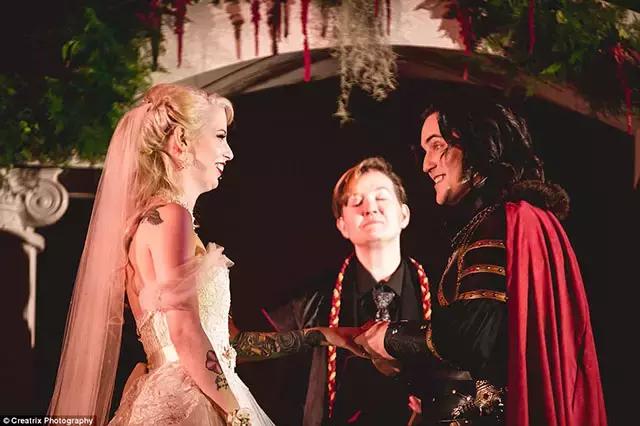 吸血鬼婚礼主题,吸血鬼风格的婚礼