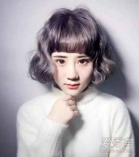 圆脸女生适合什么样的发型短发,圆脸女生适合的发型短发气质