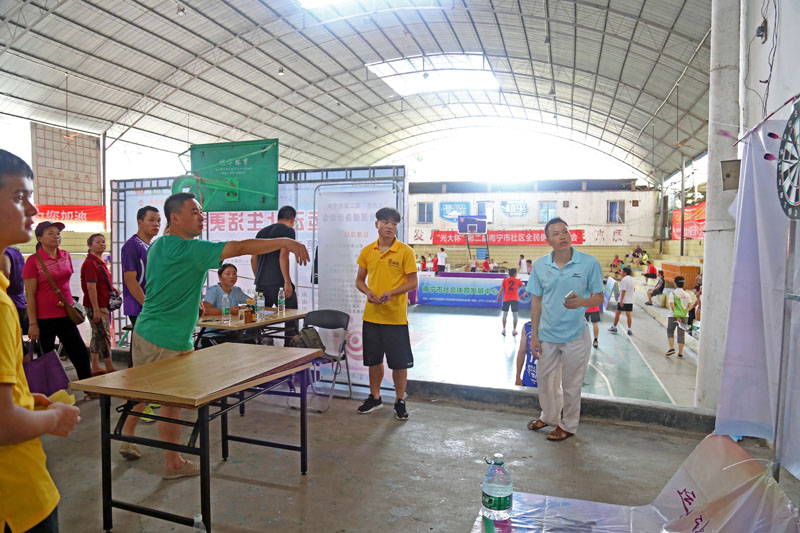 南宁市第十三气排球运动会,南宁气排球社区比赛