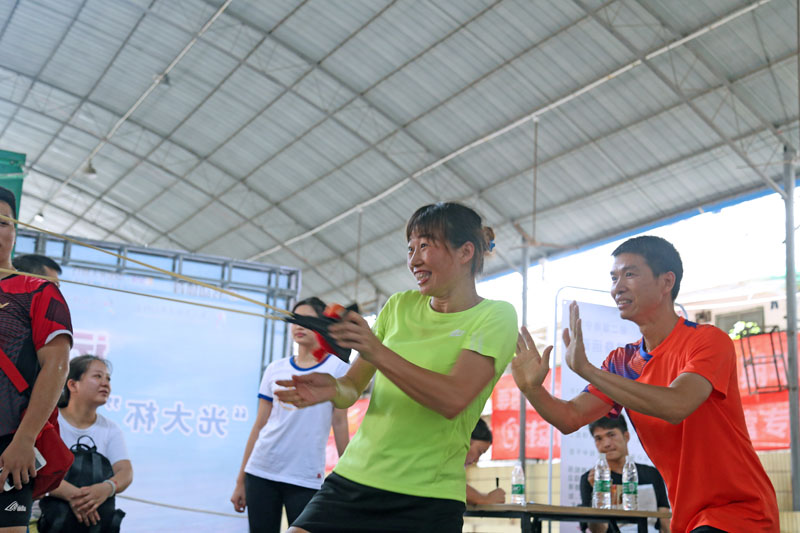 南宁市第十三气排球运动会,南宁气排球社区比赛