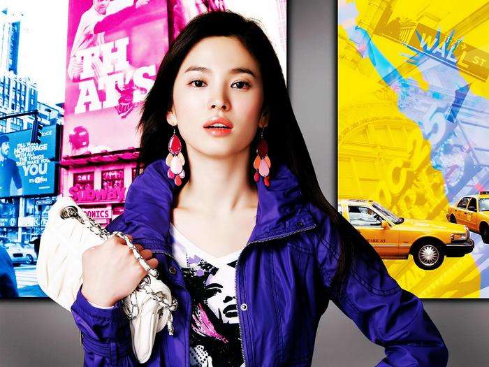 宋仲基宋慧乔被目击同游巴厘岛,当宋慧乔白百何同框出现时