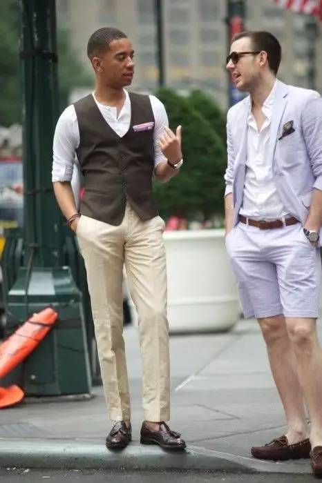 亨利衫和衬衫怎么搭配,亨利领半袖t恤穿搭