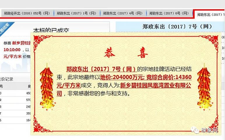 郑州第三次土拍经开中止地块,最新郑州土地拍卖