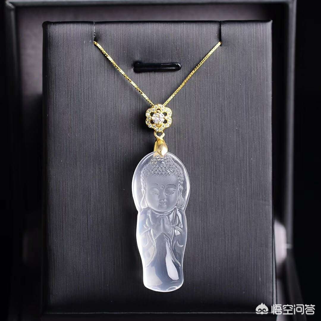 水晶吊坠项链做法,水晶项链配和田玉吊坠