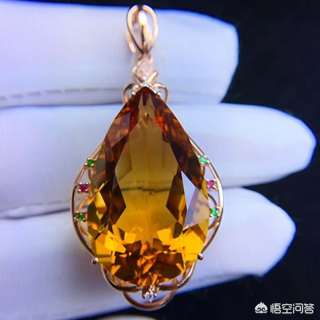 水晶吊坠项链做法,水晶项链配和田玉吊坠