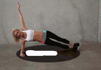 怎样做平板支撑能锻炼腰部力量,腰部练习最有效的方法平板支撑