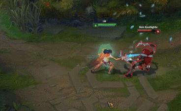 泳池派对宝典2020皮肤特效,泳池派对凯特琳平a特效