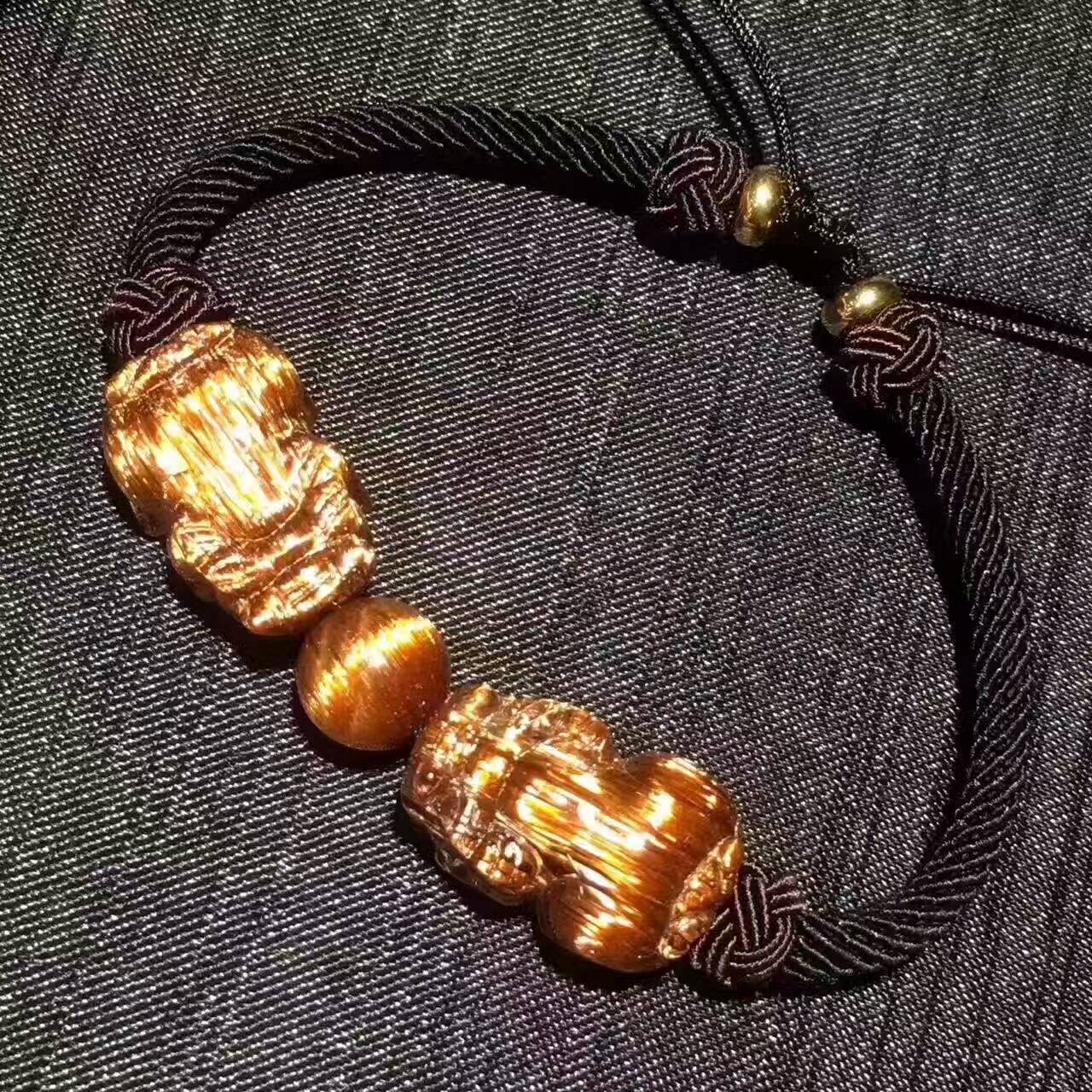 天然朱砂貔貅手链,貔貅手链女款黄金9999珐琅彩