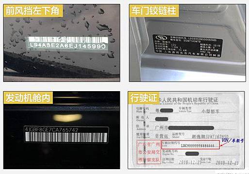 怎么查看二手车的PIN码,做二手车怎么记住那么多车型号