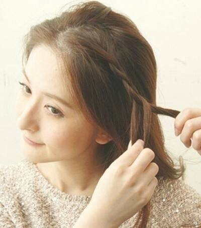 森系发型日常中发,冬季森女系适用发型
