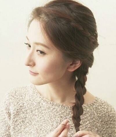 森系发型日常中发,冬季森女系适用发型